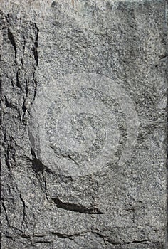 Uneven textured granite surface