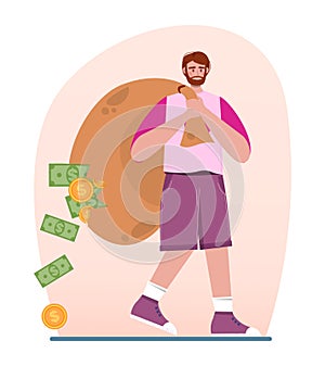 Unexpected failure or accident. Unforeseen problem that impact