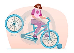 Unexpected failure or accident. Unforeseen problem that impact