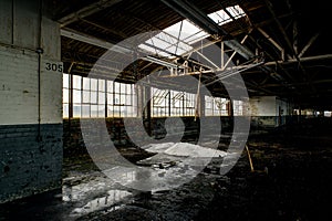 Unexpected Skylight - Abandoned National Acme Factory - Cleveland, Ohio