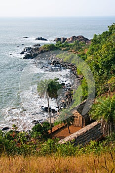 Unexplored southern indian coast landscape photo