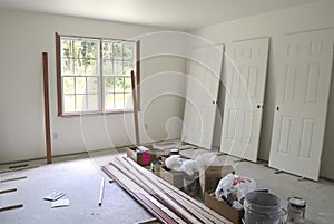 Unfinished Bedroom