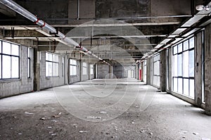 Unfinished building Interior photo