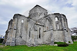 The Unfinished Church in St. George, Bermuda.