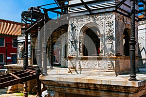 Unfinished Crystal Palace in Yanxi Palace of Forbidden City, in Beijing, China