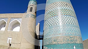 Unfinished Kalta Minor Minaret minaret Muhammad Amin Khan Khiva, Uzbekistan