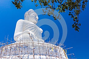 Unfinished large Buddha