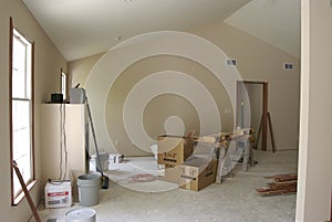 Unfinished Living Room