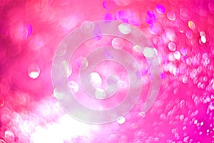 The unfocused pink pearl background of abstract effulgence