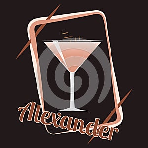 The Unforgettable Alexandr cocktail