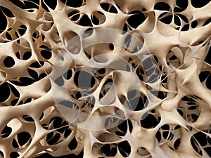 Unhealthy bone structure