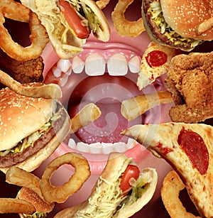 Unhealthy Eating photo