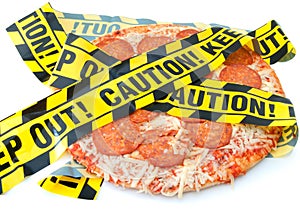 Unhealthy food caution