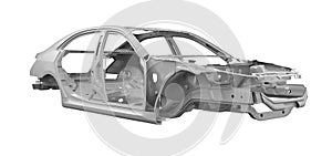 Unibody Car Chassis photo