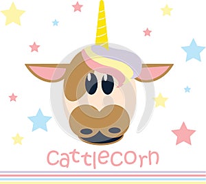 Unicorn Cow aka Cattlecorn