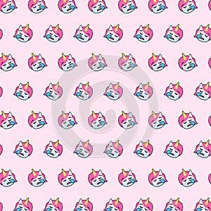 Unicorn - emoji pattern 32 photo