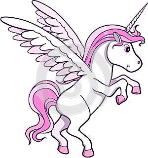 Unicorn Pegasus Vector photo