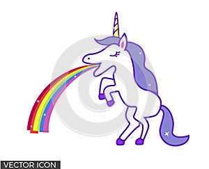 Unicorn Vomiting Rainbow