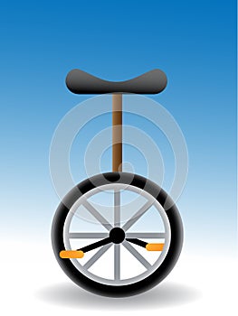 Unicycle - Vector photo