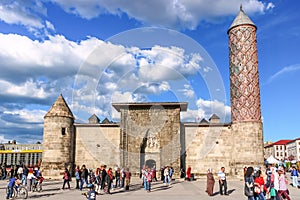 Yakutiye Medrese,Madrrasah that is a historical building in Erzurum