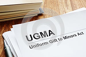 Uniform Gift to Minors Act UGMA account