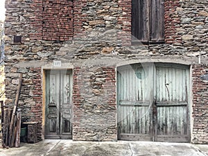 Uninhabited houses, Exilles, Val di Susa, Italy