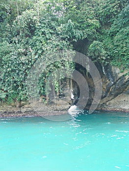 Uninhabited island Bocas de Toro