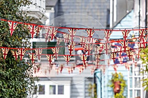 Union Flag Bunting in Maldon, Essex