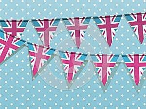 Union jack bunting