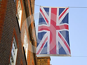 Union-Jack flag city of London