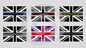 Union Jack flag of the United Kingdom