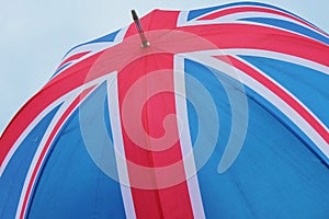 Union Jack flag of united Kingdom umbrella