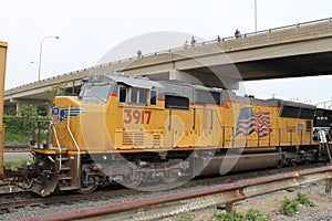 Union Pacific Railroad Locomotive 3917