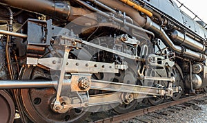 Union Pacific`s famed Big Boy No 4014 visited Denver, Colorado