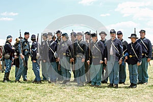 Union Soldiers Ready