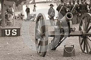 Union Soldiers - Sepia photo