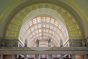 Union Station Architecture Interior Washington DC November 2016