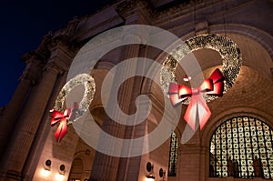 Union Station Christmas Wreath