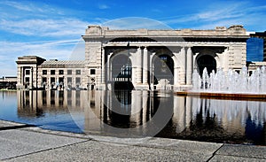 Union Station Front Downtown Kansas