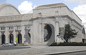 Union Station the main railroad stationin Washington, DC