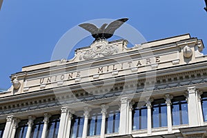 Unione Militare building in Rome, Italy photo