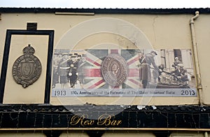 Unionist mural, Belfast, Northern Ireland