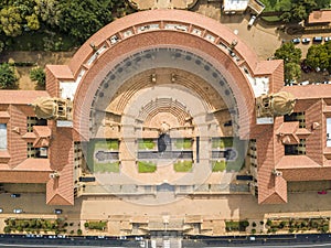 Unions building from above, Pretoria, South Africa