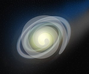 Abstract Andromeda Galaxy Space Background