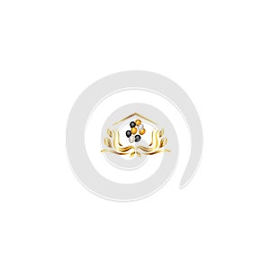 creative Unique abstract geometric logo design