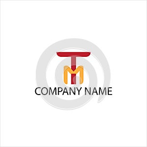 TM Unique abstract geometric  logo design