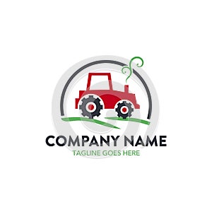 Unique agriculture logo template