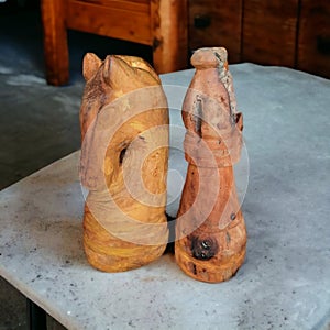 Unique art and crafts from beautiful wood