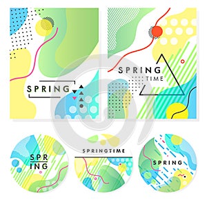 Unique artistic spring cards