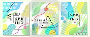 Unique artistic spring cards